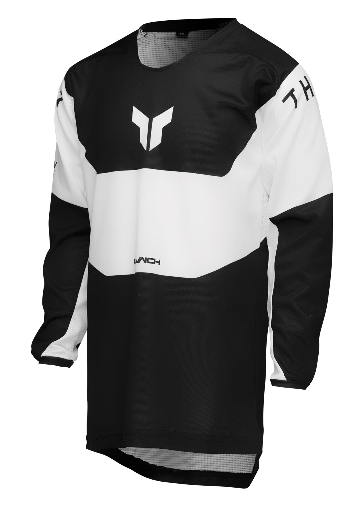 Thor 2026 Motocross Jersey Youth Launchmode Storm Black